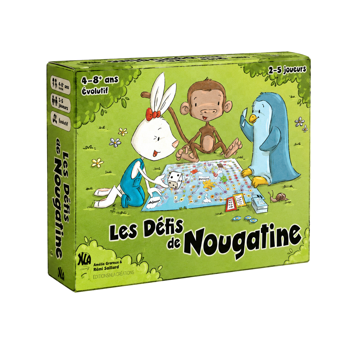 Boîte du jeu Les Défis de Nougatine