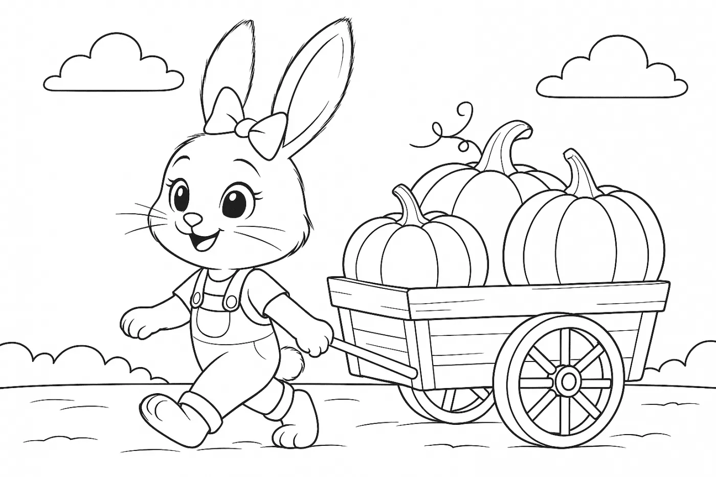 Coloriage d'automne