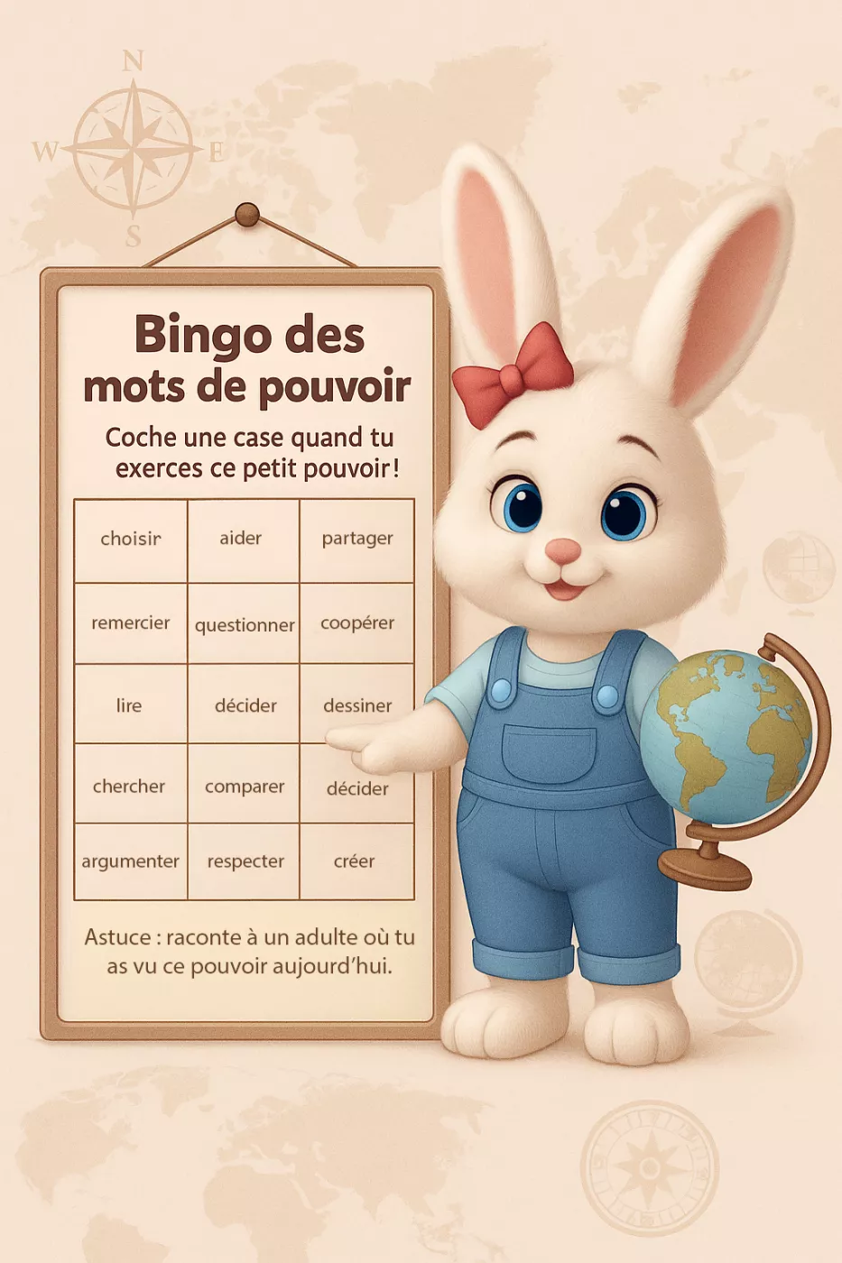 Bingo des pouvoirs