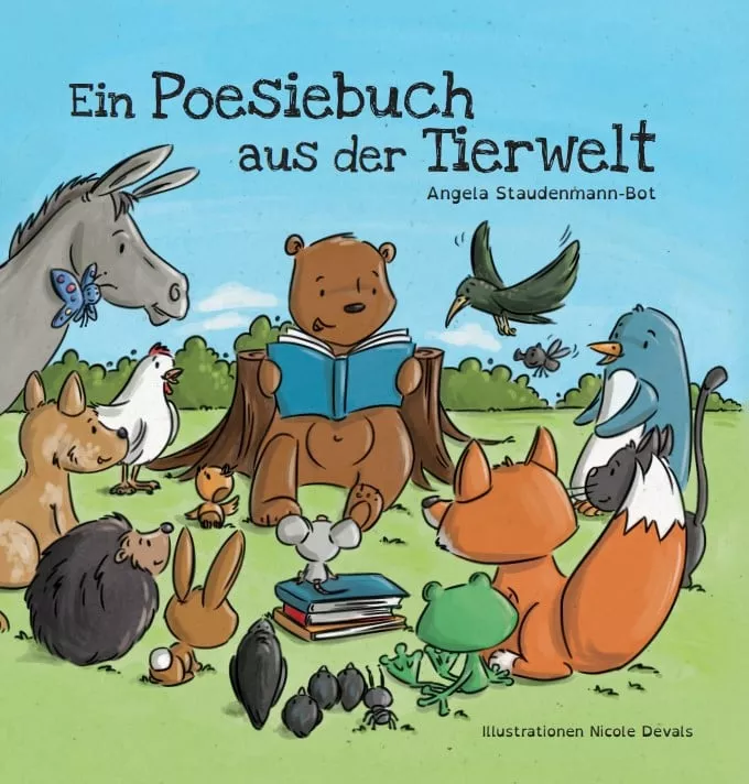 Couverture du livre Ein Poésie Buch aus der Tierwelt