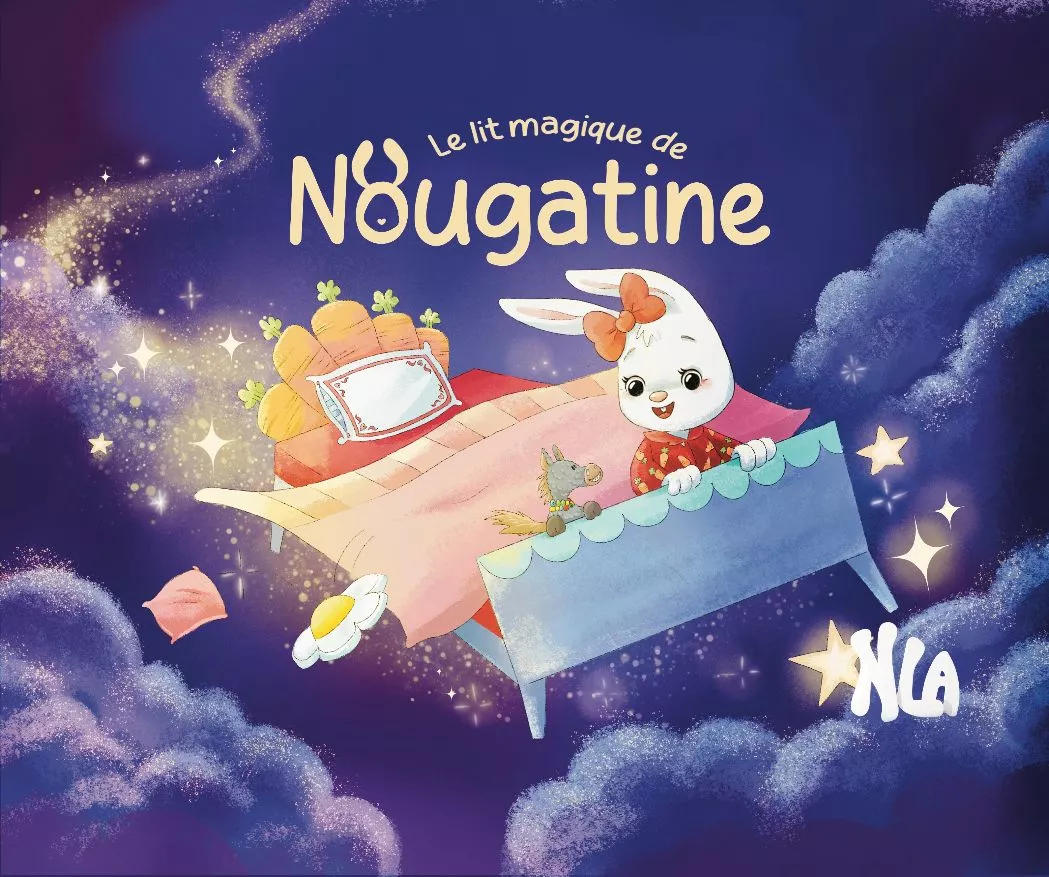 Couverture du livre Nougatine et le lit magique
