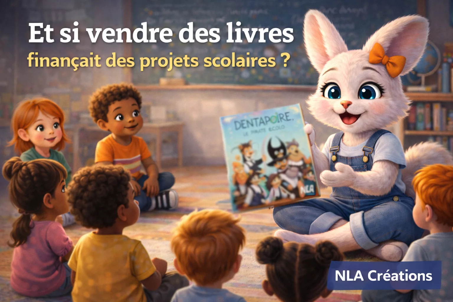 Illustration de l’article Et si vendre des livres finançait des projets scolaires ?
