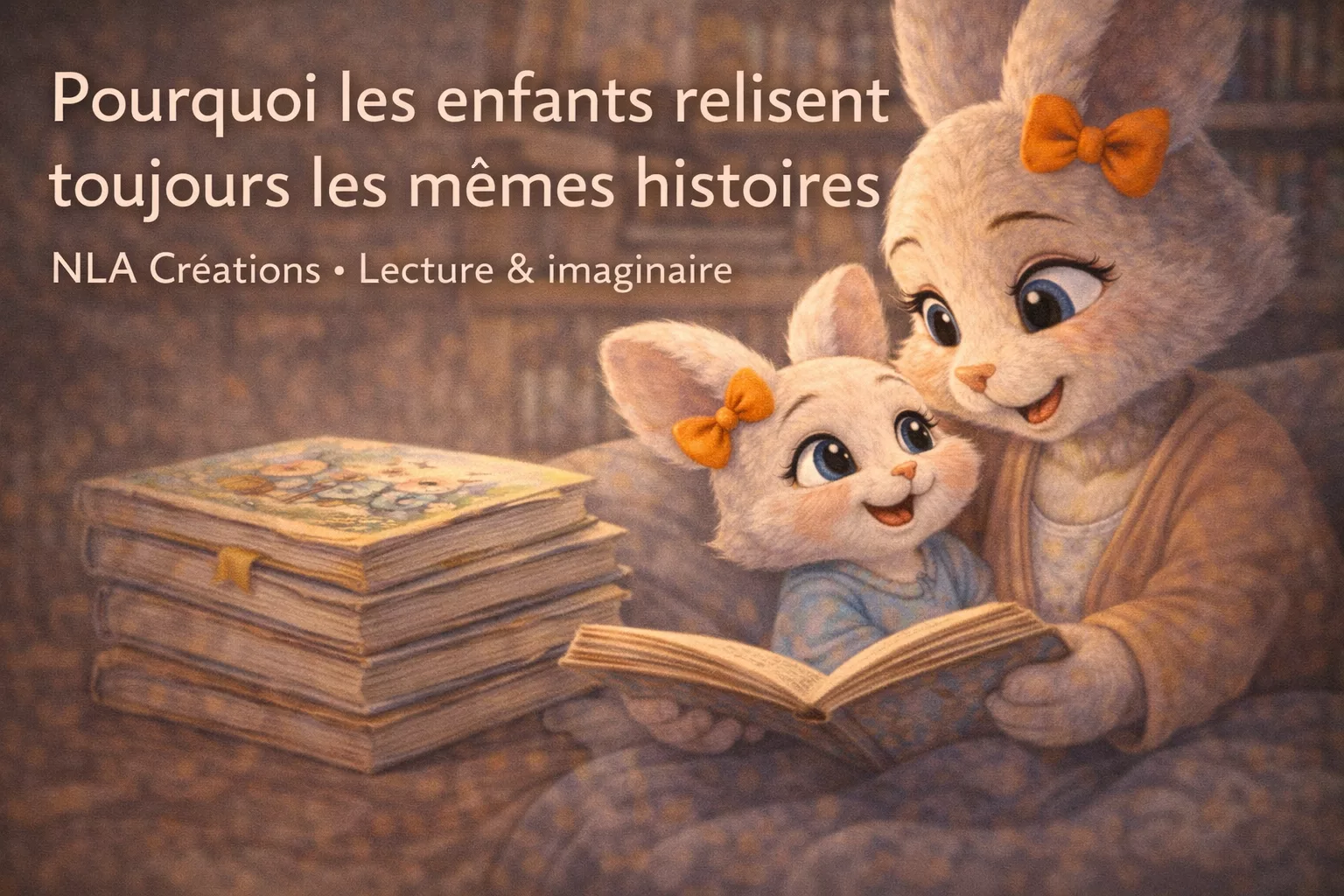 Illustration de l’article Pourquoi les enfants relisent toujours les mêmes histoires