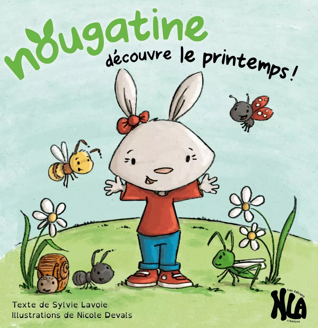 Nougatine découvre le printemps